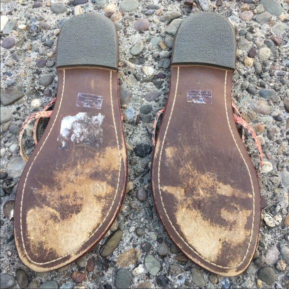 Sam Edelman Sandals 8.5 Flat Sandals Strappy Flats - Picture 3 of 4